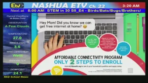 Nashua ETV Channel 22 Nashua NH