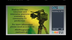 Nashua GTV Channel 16 Nashua NH