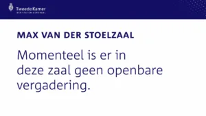 Tweede Kamer: Max van der Stoelzaal