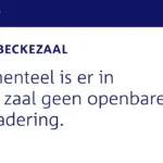 Tweede Kamer: Thorbeckezaal